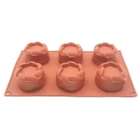 Molde de Silicon de Nido de 6 Cavidades TIPS RRA02-26