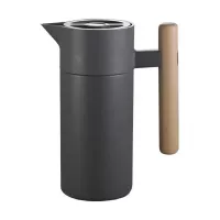 Pichel de Acero Inoxidable de 1.2 Litros de Color Negro TIPS JLC-002W