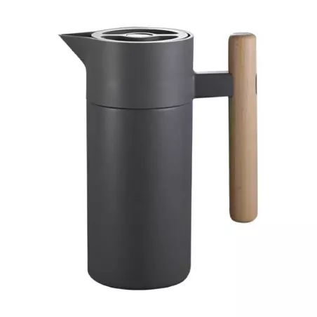 Pichel de Acero Inoxidable de 1.2 Litros de Color Negro TIPS JLC-002W