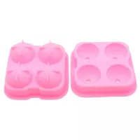 Molde de Silicon de Bolas de Hielo Medianas de 4 cavidades MASTER CHEF 103