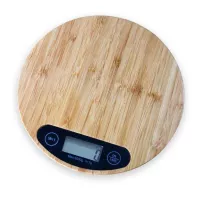 Balanza Digital Redonda de 5 Kilos TIPS C-271