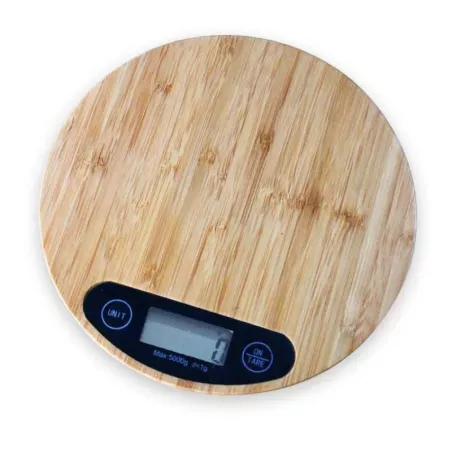 Balanza Digital Redonda de 5 Kilos TIPS C-271