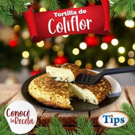 Tortilla de Coliflor TIPS RA0000859