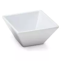 Bowl Cuadrado Turin de Ceramica de 6.1 x 2.75 Pulgadas BELLARTE WT1426