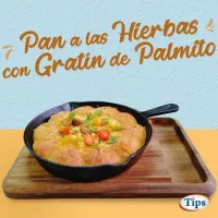 Pan a las Hierbas con Gratin de Palmito TIPS RA0000235