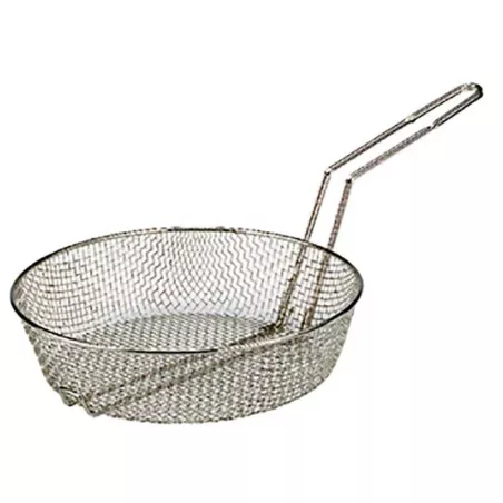 Canasta Redonda para Freir con Malla Mediana de 12 x 3 Pulgadas ADMIRAL CRAFT CB-12M