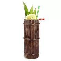 Vaso Tiki Bambu de Ceramica de 410 Mililitros VETRO 9891931