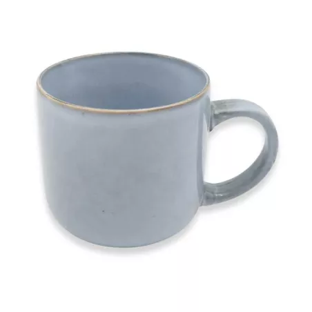 Taza Nasville de Ceramica de 400 Mililitros de Color Gris MASTER CHEF AZ3-9