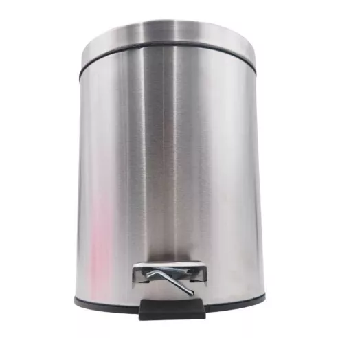 Basurero de Acero Inoxidable de 5 Litros de Pedal MASTER CHEF B5AI