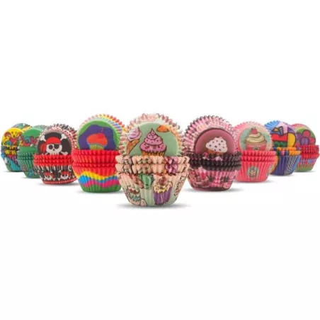 Capsulas Surtidas de Dibujos de 12 Centimetros, Paquete de 100 Unidades TIPS C-218/HJ