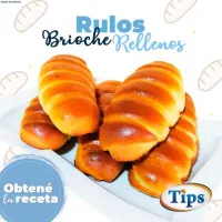 Rulos de Brioche Rellenos de Crema TIPS RA0001035