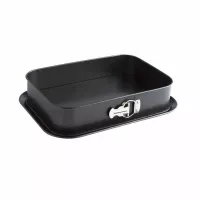 Molde de Acero Antiadherente Rectangular Desarmable de 24 x 35 Centimetros TIPS C-251