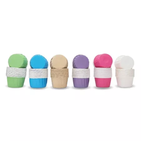 Capsulas para Cupcakes Color Solido, Paquete de 15 Unidades TIPS CPC01-26