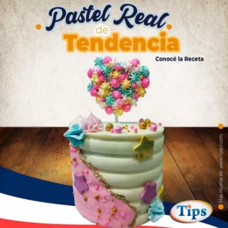 Pastel Real de Tendencia TIPS RA0000432