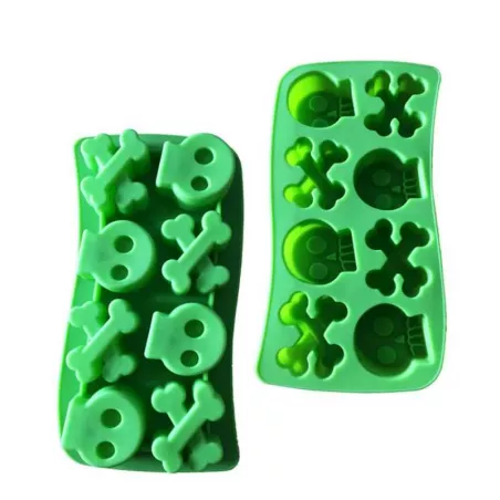 Molde de Silicon de Calavera y Huesos de 8 Cavidades MASTER CHEF 59