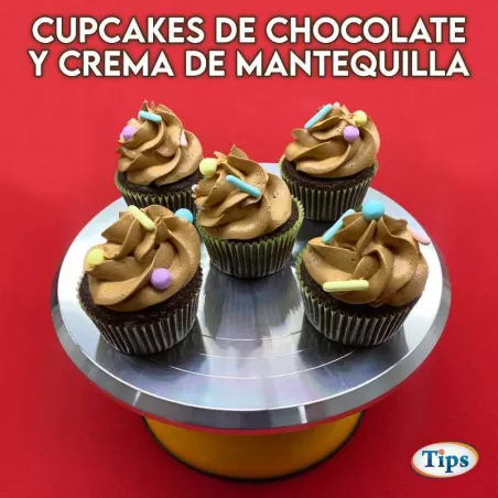 Cupcake de Chocolate y Crema de Mantequilla TIPS RA0001095