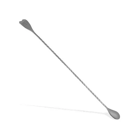 Cuchara y Colador de Bar de Acero Inoxidable de 16 Pulgadas MASTER CHEF 9891816