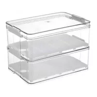 Contenedor de Almacenaje de Plastico de 3 Niveles TIPS HLJ-110