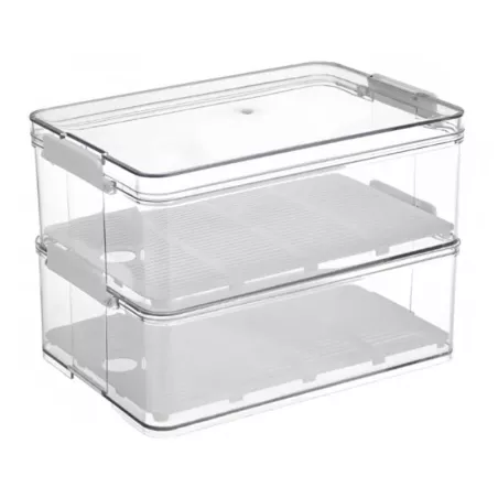 Contenedor de Almacenaje de Plastico de 3 Niveles TIPS HLJ-110