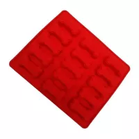 Molde de Silicon con 15 Cavidades de Huesos de Perro MASTER CHEF 9890481