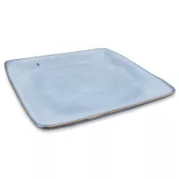 Plato Cuadrado Coupe Almeria de Ceramica de 8 Pulgadas MASTER CHEF AZ5-2