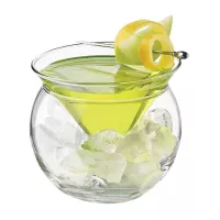 Copa de Martini con Base de Vidrio VETRO HLX-FC97