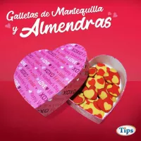 Galletas de Mantequilla y Almendras TIPS RA0000212
