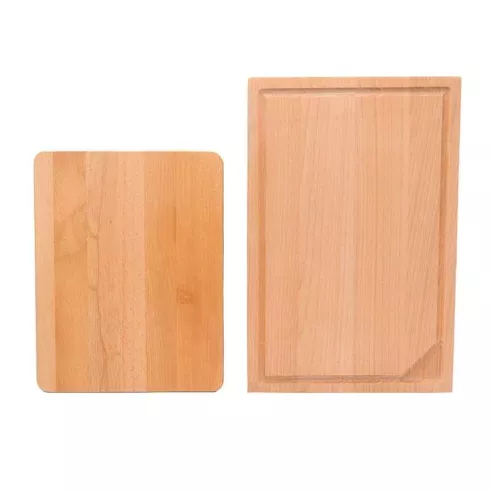 Tabla para Picar de Madera Haya, Set de 2 Unidades GIBSON 77540.02