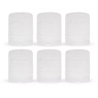 Vaso de Vidrio de 250 Mililitros, Set de 6 Unidades TIPS KFG-009CL/HJ