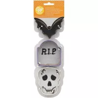 Cortador de Galletas Surtidas de Halloween, Set de 3 Unidades WILTON 2308-0-0297