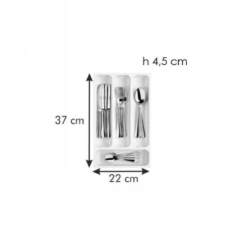 Porta Cubiertos Modular de 37 x 22 Centimetros TESCOMA 899410