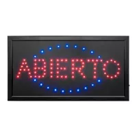 Rotulo Luminoso de Abierto TIPS ZJE-002