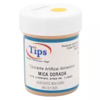 Colorante en Polvo Dorado de 15 Gramos ASTEK DT043
