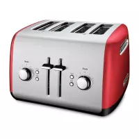 Tostador de 4 Rebanadas Empire de Color Rojo KITCHEN AID KMT4115ER