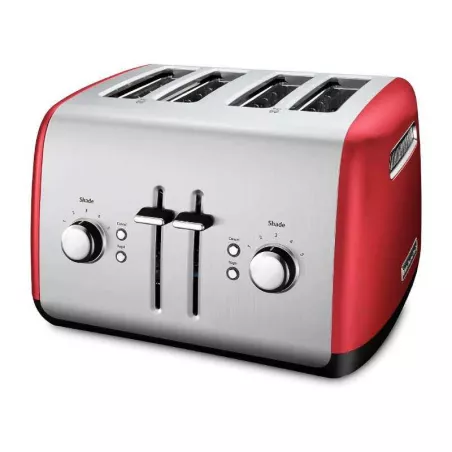 Tostador de 4 Rebanadas Empire de Color Rojo KITCHEN AID KMT4115ER