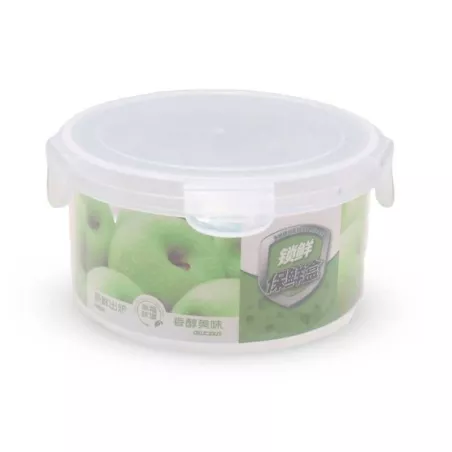 Contenedor Redondo de Plastico de 550 Mililitros TIPS HLJ-060