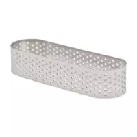 Aro Ovalado de Acero Inoxidable de 10 x 3 x 2 Centimetros TIPS ZNP-109