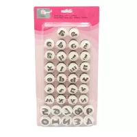 Marcadores Plasticos del  Abecedario y Numeros TIPS ZNP-170