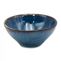 Bowl de Ceramica de 7 Centimetros de Color Azul TIPS QJC-032BL