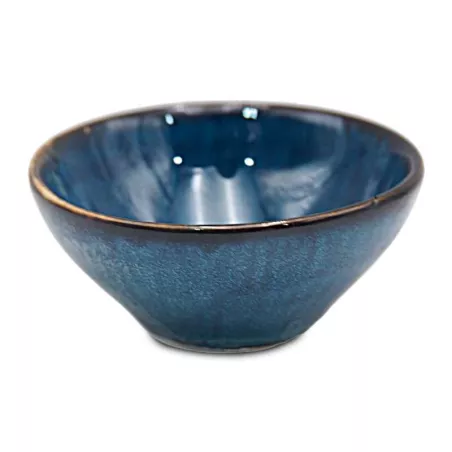 Bowl de Ceramica de 7 Centimetros de Color Azul TIPS QJC-032BL