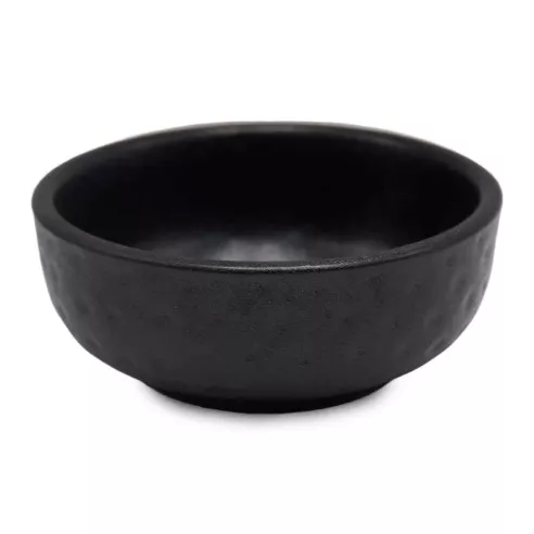Bowl de Ceramica de Color Negro de 4.5 Pulgadas TIPS QJC-037BK
