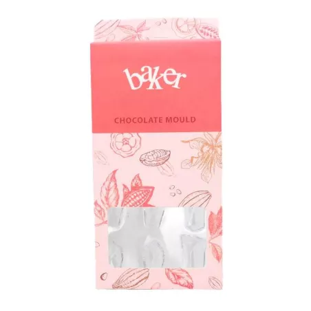 Molde de Chocolate de Policarbonato de Cristales de 15 Cavidades TIPS ZNP-209