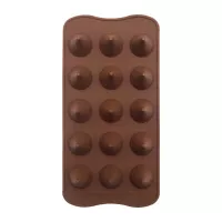 Molde de Silicon de Conitos de 15 Cavidades TIPS ZNP-024 2