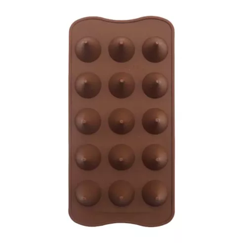 Molde de Silicon de Conitos de 15 Cavidades TIPS ZNP-024