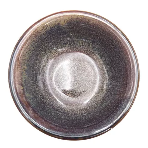 Bowl de Ceramica de Color Cafe de 4.5 Pulgadas TIPS QJC-036YB