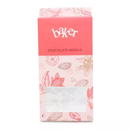 Molde de Chocolate de Policarbonato con Relieve TIPS ZNP-212