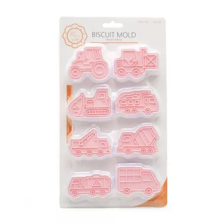 Marcadores Plasticos Surtidos de Transporte, Paquete de  8 Unidades TIPS ZNP-174