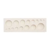 Marcador de Silicon de Circulos de Tamanos Surtidos TIPS ZNP-048