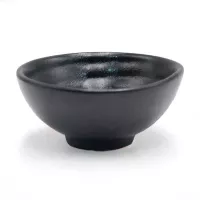 Bowl de Ceramica de 8 Centimetros de Color Negro TIPS QJC-033BK