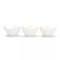 Bowl Salsero de Ceramica, Set de 3 Unidades TIPS HSC-012